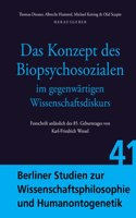 Das Konzept Des Biopsychosozialen Im Gegenwartigen Wissenschaftsdiskurs