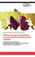 Influencia de la genética en el tratamiento del asma infantil