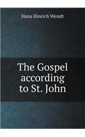 The Gospel According to St. John