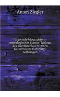 Historisch-biographisch-genealogisches Stamm-Tableau des allerdurchlauchtigsten Kaiserhauses Habsburg-Lothringen