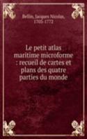 LE PETIT ATLAS MARITIME MICROFORME RECU