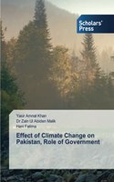 Effect of Climate Change on Pakistan, Role of Government