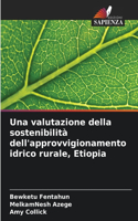 valutazione della sostenibilità dell'approvvigionamento idrico rurale, Etiopia