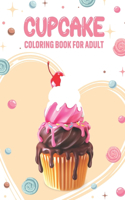 CupCake Coloring Book For Adult