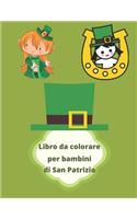 Libro da colorare per bambini di San Patrizio