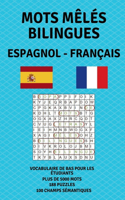 Mots Mêlés Bilingues Espagnol - Français: Vocabulaire de bas pour les étudiants.(Sopas de Letras Plurilingües)