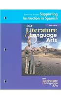Holt Literature & Language Arts: Universal Access Supporting Instruction in Spanish, Third Course