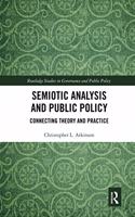 Semiotic Analysis and Public Policy