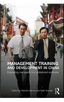 Management Training and Development in China
