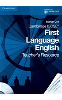 Cambridge Igcse First Language English Teacher's Resource Book [With CDROM]: Teacher's Resource