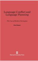Language Conflict and Language Planning