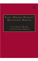 Early Modern Women's Manuscript Writing