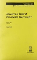 Advances In Optical Information Processing V-21-24 April 1992 Orlando Florida