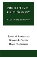 Principles of Criminology