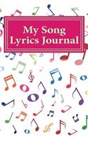 My Song Lyrics Journal