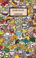 Blank Recipe Cookbook: Fresh Food Design Blank Write In Recipe Book