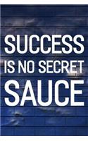 Success Is No Secret Sauce