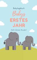 Babytagebuch Babys Erstes Jahr Hallo Kleines Wunder