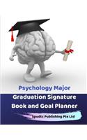 Psychology Major Graduation Signature Book and Goal Planner