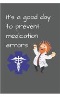 it's a good day to prevent medication errors