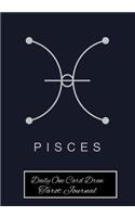 Pisces Daily One Card Draw Tarot Journal