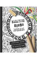 Creative bible Journal - A devotional journal and colouring book