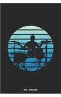 Drumset Instrument Art Graphic Notebook