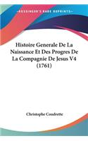 Histoire Generale De La Naissance Et Des Progres De La Compagnie De Jesus V4 (1761)