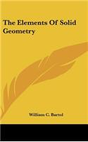The Elements of Solid Geometry
