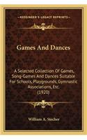 Games and Dances