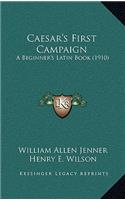 Caesar's First Campaign