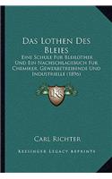 Das Lothen Des Bleies