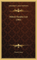 Milton's Paradise Lost (1903)