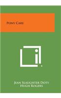 Pony Care