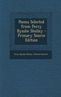 Poems Selected from Percy Bysshe Shelley