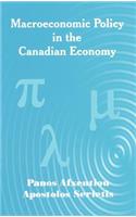 Macroeconomic Policy in the Canadian Economy