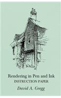 Rendering in Pen and Ink - Instruction Paper