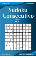 Sudoku Consecutivo - Difficile - Volume 4 - 276 Puzzle