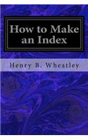 How to Make an Index