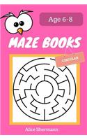 MAZE Book for Kids Ages 6-8