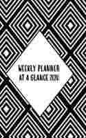 Weekly Planner At A Glance 2020