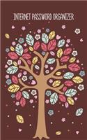 Internet Password Organizer: Username and Password Keeper: Pretty Tree