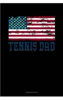 Tennis Dad American Flag