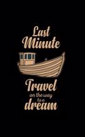 Last minute travel