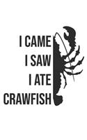 I Came I Saw I Ate Crawfish