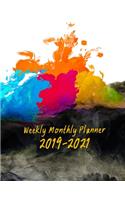 2019-2021 Weekly Monthly Planner