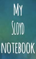 My Sloyd Notebook