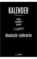 Kalender für Deutsch-Lehrer / Deutsch-Lehrerin