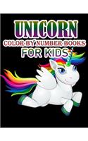 Unicorn Color By Number Books For Kids