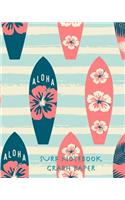 Surf Notebook Graph Paper
